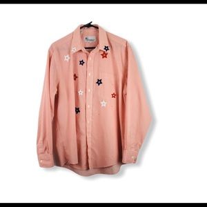 Men’s Shirt Flag Star Texas Large